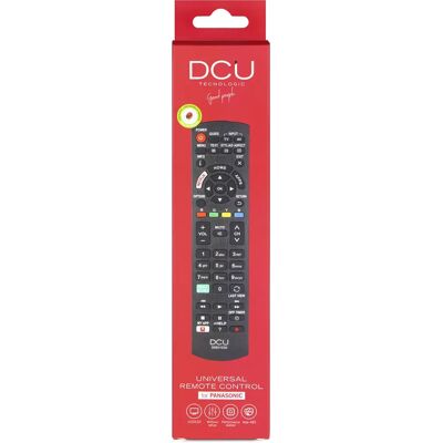 DCU Tecnologic 30901030 Pilot zdalnego sterowania - Podczerwień Wireless TV - Czarny DCU Tecnologic 30901030 Pilot zdalnego sterowania - Podczerwień Wireless TV - Czarny