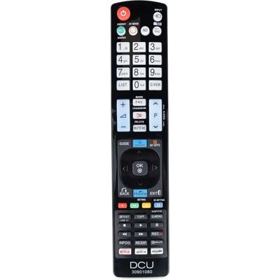 DCU Tecnologic Controle Remoto - IR Sem Fio TV - Preto DCU Tecnologic Controle Remoto - IR Sem Fio TV - Preto