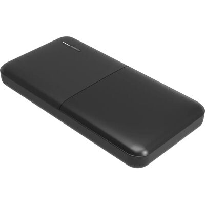 Power Bank DCU Lithium-Ion 10000mAh Noir - Chargeur portable - Publicité Power Bank DCU Lithium-Ion 10000mAh Noir - Chargeur portable - Publicité