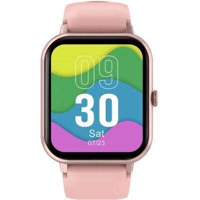 Smartwatch DCU PRO Rosa - Tela sensível ao toque, Resistente à água, 15h de bateria Smartwatch DCU PRO Rosa - Tela sensível ao toque, Resistente à água, 15h de bateria