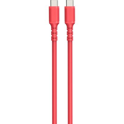 Cable USB DCU Tecnologic 30402080 - USB 2.0, 1 m, USB A a USB C, Rojo Cable USB DCU Tecnologic 30402080 - USB 2.0, 1 m, USB A a USB C, Rojo