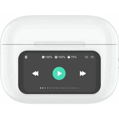 Fones de ouvido Bluetooth DCU Tecnologic 34152080 Brancos - Fones Fones de ouvido Bluetooth DCU Tecnologic 34152080 Brancos - Fones