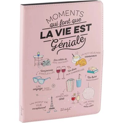 Mr Wonderful - Coque Rose pour Tablette 10,1" - Coque pour Tablette Mr Wonderful - Coque Rose pour Tablette 10,1" - Coque pour Tablette