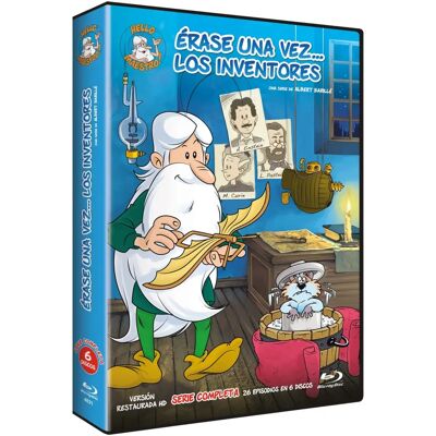 Warner La Série Complète Érase Una Vez... les Inventeurs - Blu-ray Espagnol - Neuf Sceau - Publicité Warner La Série Complète Érase Una Vez... les Inventeurs - Blu-ray Espagnol - Neuf Sceau - Publicité