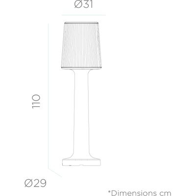 Lampa podłogowa LED CARMEN 110 od Newgarden - Lampa podłogowa Lampa podłogowa LED CARMEN 110 od Newgarden - Lampa podłogowa