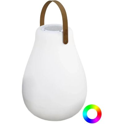 Lampada wireless Newgarden Kurby 38 Play con LED RGB e altoparlante Lampada wireless Newgarden Kurby 38 Play con LED RGB e altoparlante