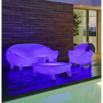 Sofá de Jardín Solar RGB NEWGARDEN JAMAICA - Resistente al Exterior Sofá de Jardín Solar RGB NEWGARDEN JAMAICA - Resistente al Exterior