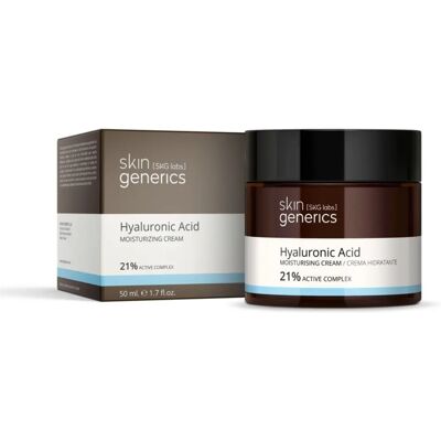 Skin Generics Hyaluronsäure Feuchtigkeitscreme - 21% - 50ml Skin Generics Hyaluronsäure Feuchtigkeitscreme - 21% - 50ml