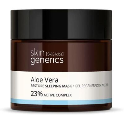 Gel Nuit Régénérant à l’Aloe Vera de Skin Generics - Nuit - 50ml Gel Nuit Régénérant à l’Aloe Vera de Skin Generics - Nuit - 50ml
