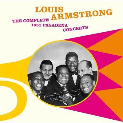 Louis Armstrong Pasadena Concerts - Jazz CD Louis Armstrong Pasadena Concerts - Jazz CD