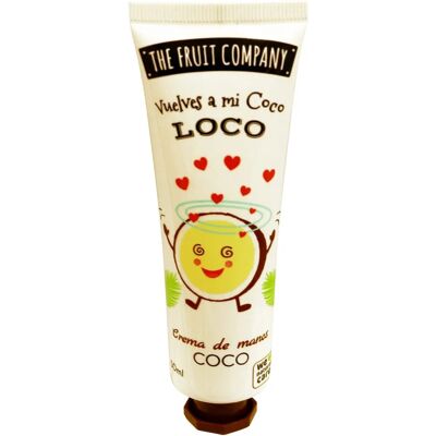 The Fruit Company Coconut Hand Cream - Hand Cream - 50ml The Fruit Company Coconut Hand Cream - Hand Cream - 50ml