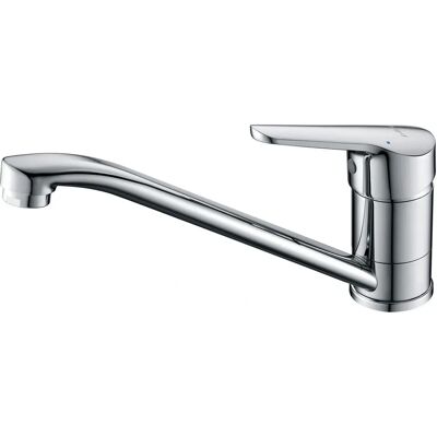 IBERGRIF - Robinet de Cuisine - Pivotant 360° avec Régulation Chaud et Froid - Chrome Classique - Publicité IBERGRIF - Robinet de Cuisine - Pivotant 360° avec Régulation Chaud et Froid - Chrome Classique - Publicité