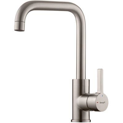 IBERGRIF Grifo de Cocina - Giro 360°, Monomando, Cepillado IBERGRIF Grifo de Cocina - Giro 360°, Monomando, Cepillado