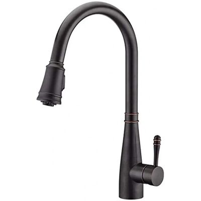 IBERGRIF M22134T Grifo de Cocina de Acero Inoxidable - Rociador Extraíble, Mezclador Monocomando IBERGRIF M22134T Grifo de Cocina de Acero Inoxidable - Rociador Extraíble, Mezclador Monocomando