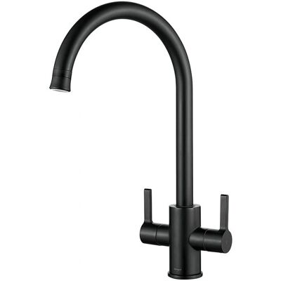 IBERGRIF M22140B Grifo de Cocina - Monomando, Doble Función, 360° Giratorio, Negro IBERGRIF M22140B Grifo de Cocina - Monomando, Doble Función, 360° Giratorio, Negro