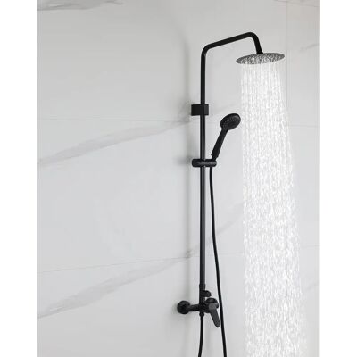 Colonne de douche noire IBERGRIF M17059B - Système de douche - Publicité Colonne de douche noire IBERGRIF M17059B - Système de douche - Publicité