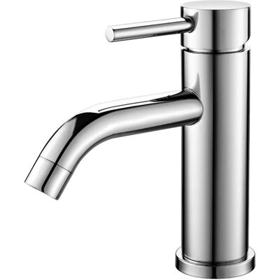 IBERGRIF M11003 Star - Mitigeur lavabo monocommande - Chrome, Argent - Robinet - Publicité IBERGRIF M11003 Star - Mitigeur lavabo monocommande - Chrome, Argent - Robinet - Publicité