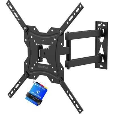 Grifema GB1004 TV Wandhalterung - Schwenkbar, 26-55 Zoll, Schwarz Grifema GB1004 TV Wandhalterung - Schwenkbar, 26-55 Zoll, Schwarz