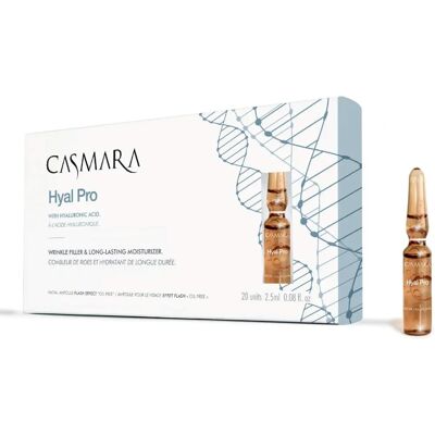 Casmara Hyal Pro 20 Ampoules - Ampoules faciales - Publicité Casmara Hyal Pro 20 Ampoules - Ampoules faciales - Publicité