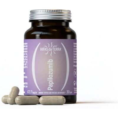 Hifas da Terra Papilozumib - Reishi, Lion’s Mane, Cordyceps - 30 Cápsulas Hifas da Terra Papilozumib - Reishi, Lion’s Mane, Cordyceps - 30 Cápsulas