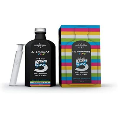 Hifas da Terra Dr. Immune-Five - Suplemento inmunitario infantil de hongos Hifas da Terra Dr. Immune-Five - Suplemento inmunitario infantil de hongos
