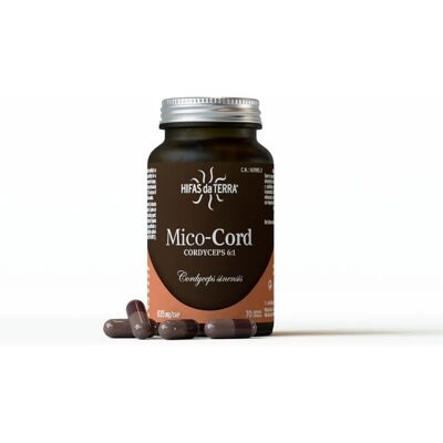 Hifas da Terra Mico Cord - Cordyceps sinensis - 70 capsules - Dietary Supplement Hifas da Terra Mico Cord - Cordyceps sinensis - 70 capsules - Dietary Supplement
