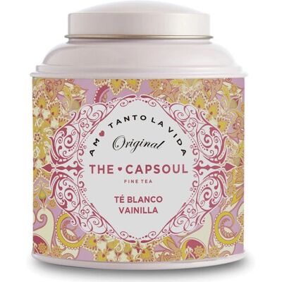 Chá Branco com Baunilha The Capsoul - Chá Branco, Baunilha, 60 g Chá Branco com Baunilha The Capsoul - Chá Branco, Baunilha, 60 g