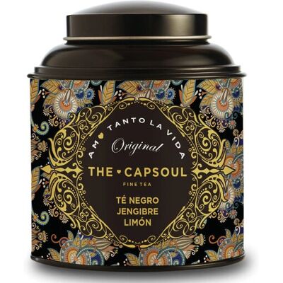 Chá preto com gengibre e limão The Capsoul - Chá Chá preto com gengibre e limão The Capsoul - Chá