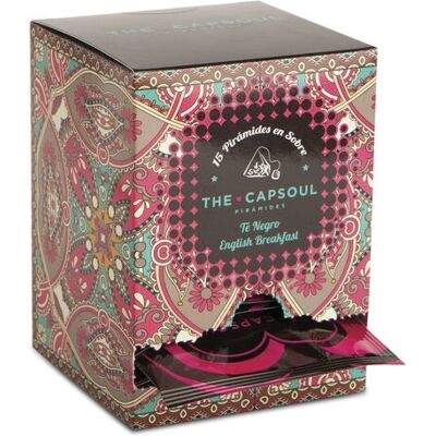 Capsoul 8436561731794 Thé noir - Petit déjeuner anglais - Publicité Capsoul 8436561731794 Thé noir - Petit déjeuner anglais - Publicité