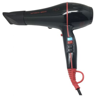 Secador de Cabelo Profissional Moi Windpro 3500 - Secador de cabelo Secador de Cabelo Profissional Moi Windpro 3500 - Secador de cabelo