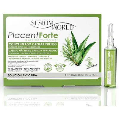 Sesiom World Placent Forte Anti-Haarausfall-Behandlungsampullen - Unisex Sesiom World Placent Forte Anti-Haarausfall-Behandlungsampullen - Unisex