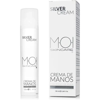 Creme para as mãos Moi Silver com pó de prata - Creme para as mãos Creme para as mãos Moi Silver com pó de prata - Creme para as mãos
