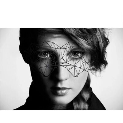 Bijoux Indiscrets Kristine Masque pour les Yeux - Noir - Masque Bijoux Indiscrets Kristine Masque pour les Yeux - Noir - Masque