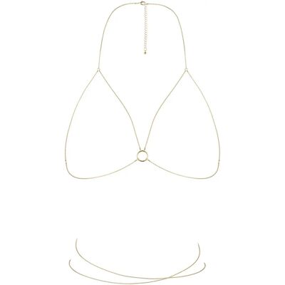 Bijoux Indiscrets Chaîne Métallique Dorée pour Soutien-Gorge - Lingerie & Accessoires Bijoux Indiscrets Chaîne Métallique Dorée pour Soutien-Gorge - Lingerie & Accessoires