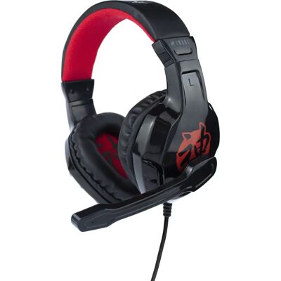 FR-TEC FT2001 Casque - Son HD, 50mm, Filaire, Noir & Rouge - Publicité FR-TEC FT2001 Casque - Son HD, 50mm, Filaire, Noir & Rouge - Publicité