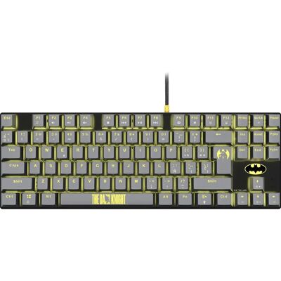 Clavier Gaming FR-TEC BATPCKEY Noir Jaune - Publicité Clavier Gaming FR-TEC BATPCKEY Noir Jaune - Publicité