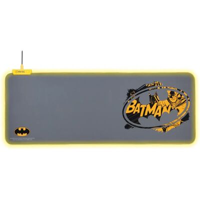 FR-TEC BATPCMPAD Tappetino Gaming Nero Grigio Giallo - Mouse FR-TEC BATPCMPAD Tappetino Gaming Nero Grigio Giallo - Mouse