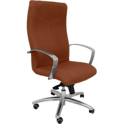 Chaise de Bureau Caudete - Ergonomique Ajustable - Marron - Publicité Chaise de Bureau Caudete - Ergonomique Ajustable - Marron - Publicité