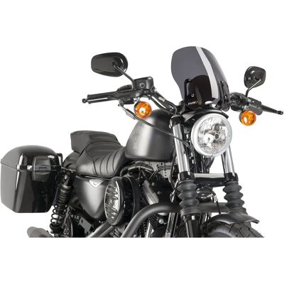 PUIG 9283F Fumê escuro para moto - Para-brisa PUIG 9283F Fumê escuro para moto - Para-brisa