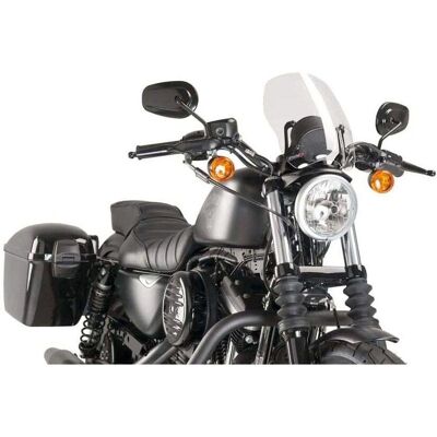 Puig Harley Davidson Touring Windshield - Impact-resistant, Aerodynamic Puig Harley Davidson Touring Windshield - Impact-resistant, Aerodynamic