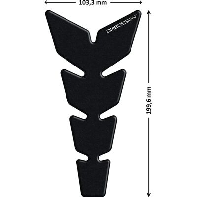 Autocollant de réservoir en cuir noir Puig 9304N - Protection Autocollant de réservoir en cuir noir Puig 9304N - Protection