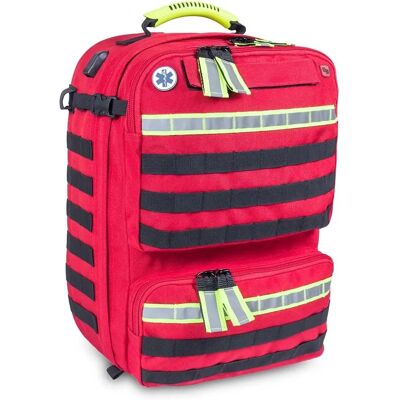 Elite Bags Paramed's Rescue & Tactical Backpack - Red - Emergency Backpack Elite Bags Paramed's Rescue & Tactical Backpack - Red - Emergency Backpack