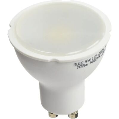 Cristalrecord - Pack 10 bombillas LED GU10 8W - Luz fría Cristalrecord - Pack 10 bombillas LED GU10 8W - Luz fría