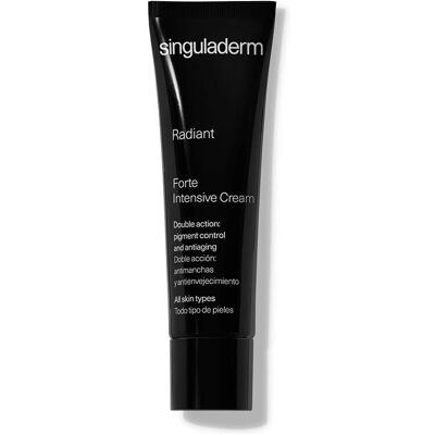Crème Intensive Radiant Forte Singuladerm - Éclaircissement et taches - Publicité Crème Intensive Radiant Forte Singuladerm - Éclaircissement et taches - Publicité