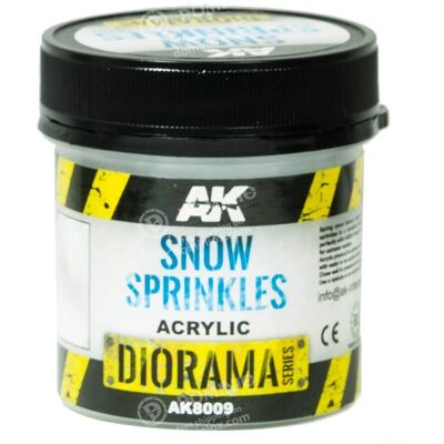 AK Interactive Schneesprinkles - Acryl Diorama - 100mL AK Interactive Schneesprinkles - Acryl Diorama - 100mL