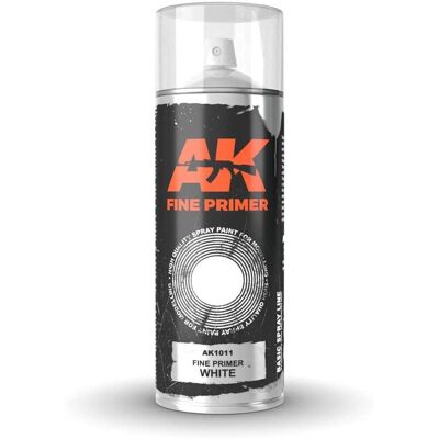 AK Interactive Weiß Grundierung Spray - Modell Wettereffekt Acrylfarbe - 011 11 AK Interactive Weiß Grundierung Spray - Modell Wettereffekt Acrylfarbe - 011 11