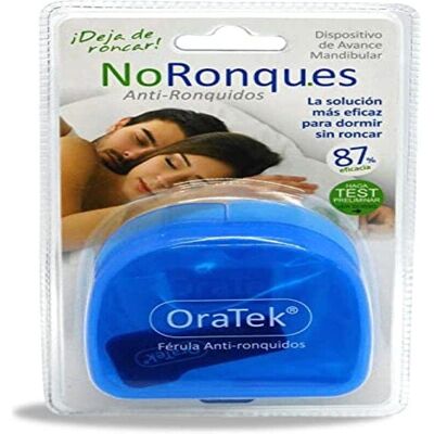 ORATEK Férula bucal NoRonques - Reduce Ronquidos - Ajuste Cómodo ORATEK Férula bucal NoRonques - Reduce Ronquidos - Ajuste Cómodo