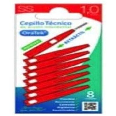 Oratek Retractable Interdental Brush 1mm - Dental Brush Oratek Retractable Interdental Brush 1mm - Dental Brush