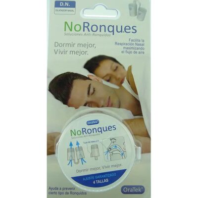 Dilatador nasal Oratek 4 tamaños - Ayuda para respirar por la nariz Dilatador nasal Oratek 4 tamaños - Ayuda para respirar por la nariz