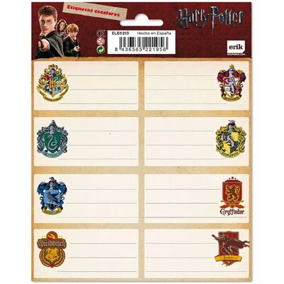 Grupo Erik Harry Potter Auto-adesivos 15,8x20 - Etiquetas Escolares Grupo Erik Harry Potter Auto-adesivos 15,8x20 - Etiquetas Escolares